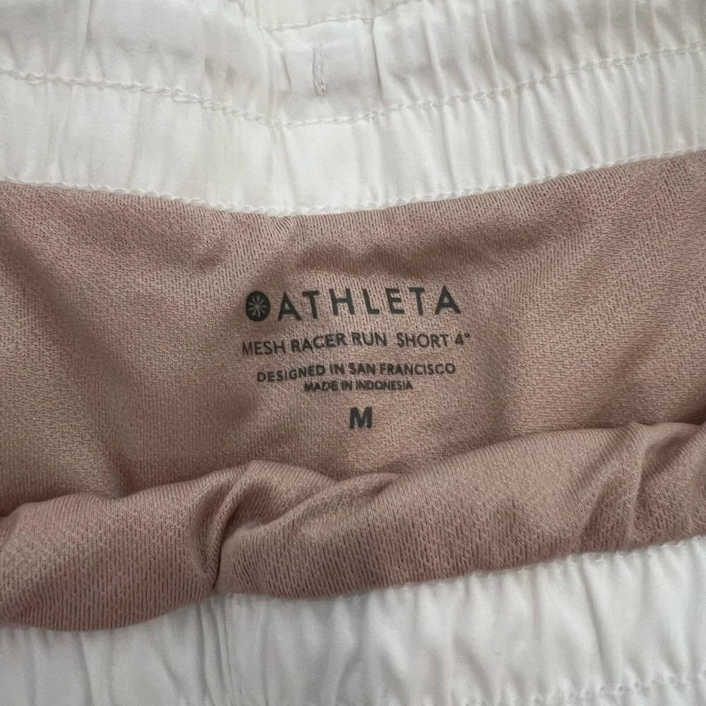 Athleta MESH RACER RUN MID RISE 4 SHORT - Picture 7 of 8